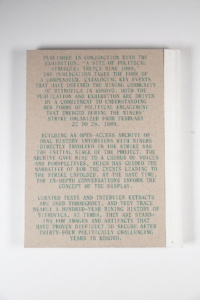 A Site of Political Struggle: Trepça Mine 1989 product image