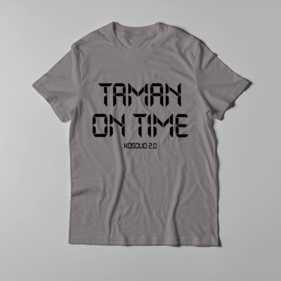 “Taman on Time” Gray T-shirt